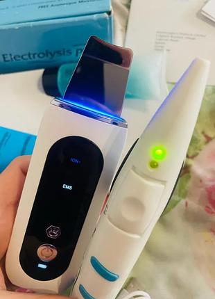 Beautiko electrolysis pen + ультразвуковий скрабер для обличчя, б/у