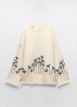 Свитер плотный zara 2
