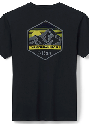 Чоловіча футболка rab stance mountain peak оригінал new!