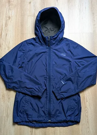 Куртка дождевик the north face resolve 2 dryvent женская m темно-фиолетовая
