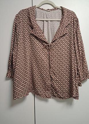 Оригинальная блуза известного британского бренда monsoon, а именно модель monsoonskta floral print blouse pink