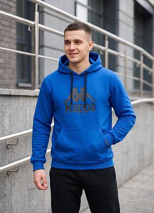 Зимове тепле худі на флісі kappa