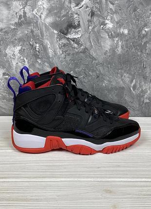 Кожаные кроссовки nike jordan jumpman two trey 42.5/27 см