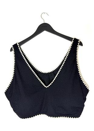 Чорний топ плюс сайз river island