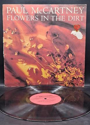 Paul mccartney – flowers in the dirt – 1989 / пластинка /винил /vinyl /vintage / подарок