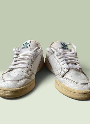 Кросівки adidas continental 80 шкіряні білі 43 розмір 27,5 см