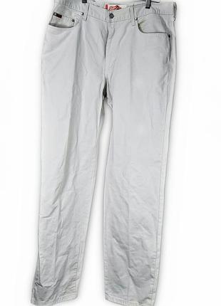 Джинси lee cooper work master прямі світло-сірі розмір w36–w38 / l34–l35, добрий