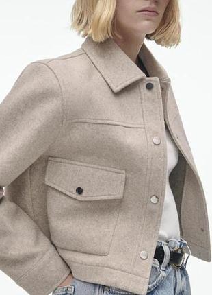 Жакет куртка zara 3