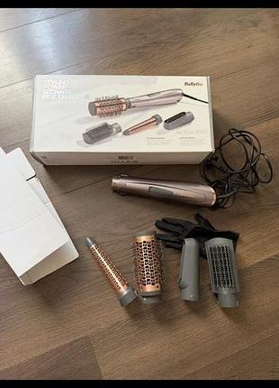 Babyliss air style 1000 (модель as136e) у відтінку rose gold,стайлер вирівнювач виправляч сушка 4 в 1