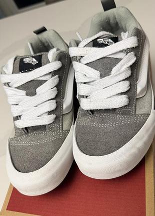Кеди унісекс vans сірі, розмір 5.0 (23 см), замша