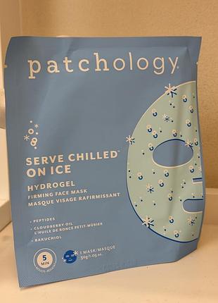 Patchology serve chilled on ice охолоджувальна та зміцнююча гідрогелева маска iced hydrogel mask