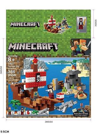 Конструктор minecraft, 386 деталей