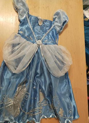 Карнавальне плаття disney princess попелюшка для дівчинки 3-4 роки