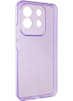 Чохол з термопластичного поліуретану (tpu) nova блестки / стрази для xiaomi redmi 17 purple