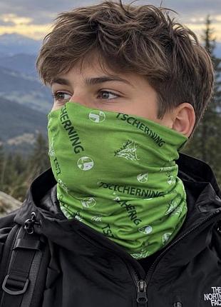 Бафф салатового кольору на хлопчика або дівчинку