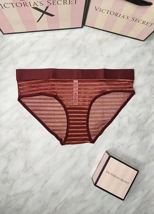 Прозорі трусики hiphugger heritage shimmer. victoria's secret. оригінал 🇺🇸