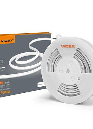 Світлодіодна стрічка videx 230v 15w/m 6500k ip65 vl-lst-cb65-22156-b20 (20м)