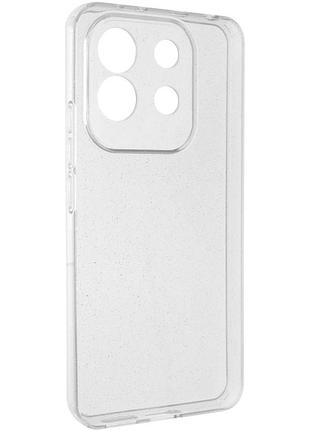 Чохол з термопластичного поліуретану (tpu) nova блестки / стрази для xiaomi redmi 17 clear