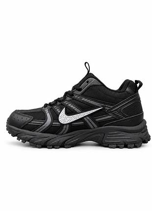 Nike v2k run black white wntr fur 4