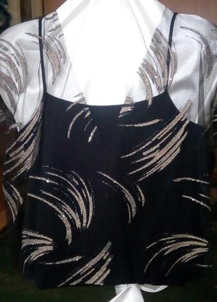 Нарядная блуза-туника ✿8 фото