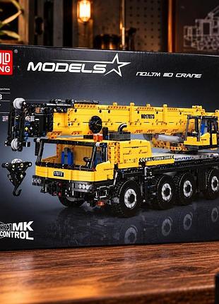 Конструктор с радиоуправлением mould king 17073 ltm 1100 автокран 3218 деталей