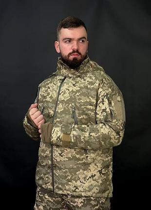 Куртка тактическая calldragon 3.0 пиксель s-3xl зима-осень