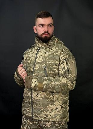Пиксельная тактическая куртка calldragon 3.0 s-3xl осень-зима