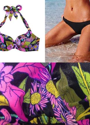 Купальник victorias secret 34с 75с push роздільний victorias вікторія сікрет кольоровий пуш