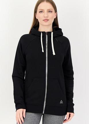 Худі жіноче reebok чорне на змійці розмір m