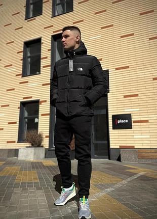 Зимова куртка the north face чорна s-xxl нова