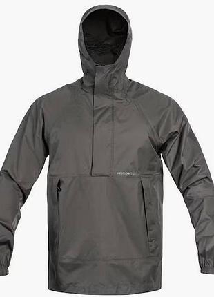 Демісезонна куртка анорак сіра helikon-tex xs-2xl