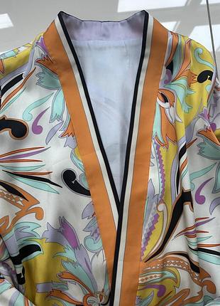 Блуза на запах zara 4