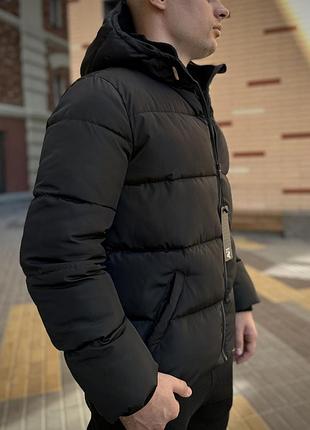 Куртка the north face зимова чорна s-xxl