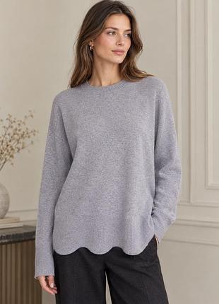 Cashmere collection свитер из кашемира и шерсти мериноса оверсайз