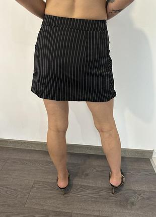 Спідниця міні чорна shein s/m 7