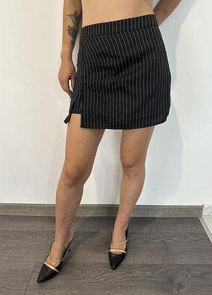 Спідниця міні чорна shein s/m 5