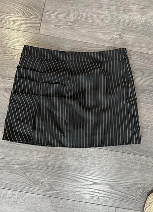 Спідниця міні чорна shein s/m 8