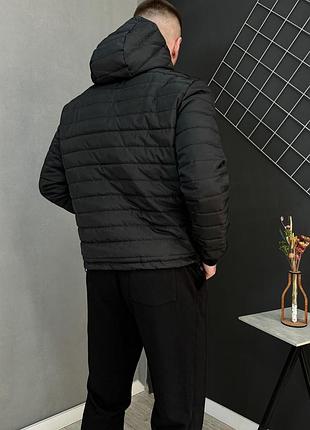 Чорна куртка puma демісезонна s, m, l, xl, xxl