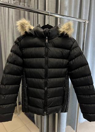 Куртка зимняя moncler черная (l, xl, xxl)