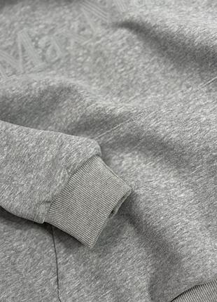 Худі жіноче max mara оверсайз сіре 3