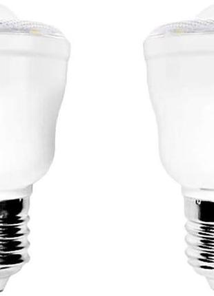 Led сенсорная лампа wulun с датчиком движения e27 2w 3000k теплый белый (2 шт) уценка