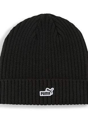 Шапка puma в рубчик