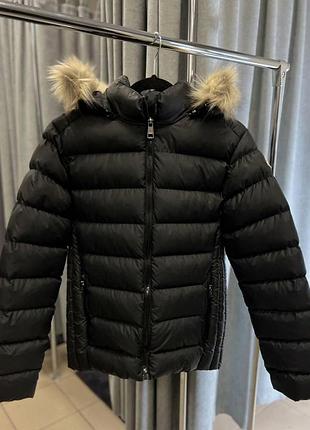 Moncler черная куртка зима размеры l, xl, xxl