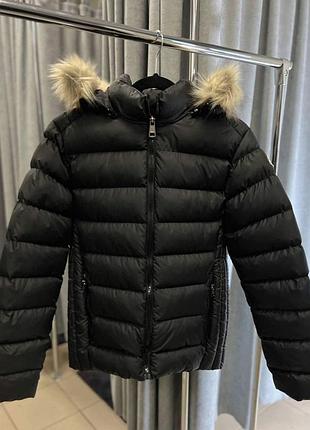 Зима: черная куртка moncler l, xl, xxl