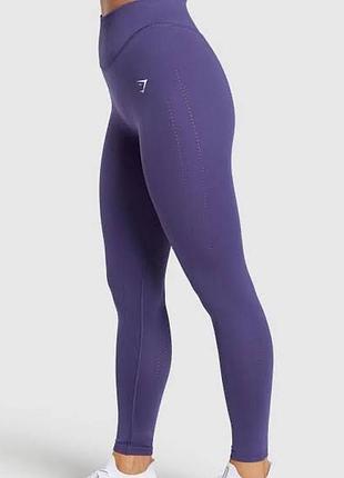 Gymshark seamless плотные компрессионные лосины для тренировок