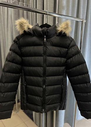 Moncler зимняя куртка черная l, xl, xxl