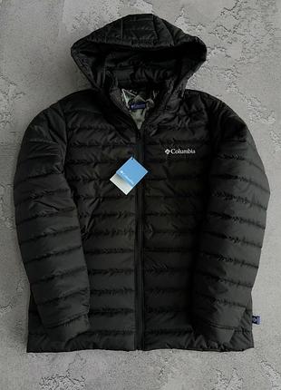 Columbia чорна демісезонна куртка s-xxl