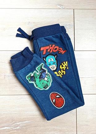 Брюки теплые на мальчика 6-7 лет marvel 6