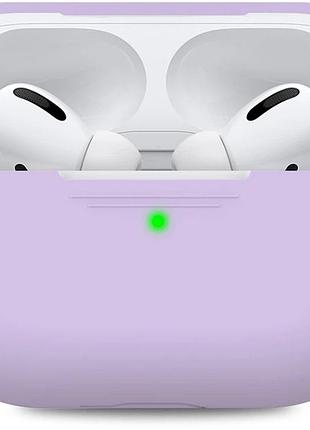 Силіконовий чохол ahastyle для apple airpods pro lavender (aha-0p300-lvr)