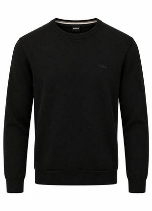 Свитер мужской boss men's classic cotton sweater bf-477-002bl m